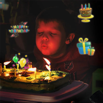 DACHAN 16 Patterns IP65 LED Christmas Laser Snowflake Projector Light For Indoor Outdoor Xmas Disco Lights Home Party Decoration