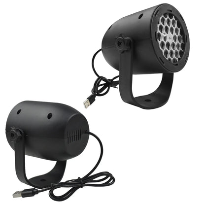 Household Christmas Projection Light Blizzard Snowflake Rotating Decoration Atmosphere Holiday Laser Light Outdoor Led16 Pattern