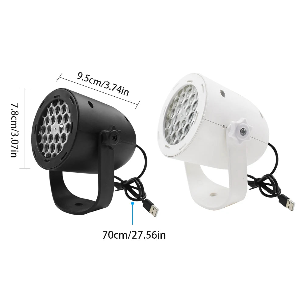 Household Christmas Projection Light Blizzard Snowflake Rotating Decoration Atmosphere Holiday Laser Light Outdoor Led16 Pattern