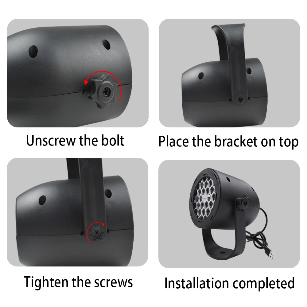 Household Christmas Projection Light Blizzard Snowflake Rotating Decoration Atmosphere Holiday Laser Light Outdoor Led16 Pattern